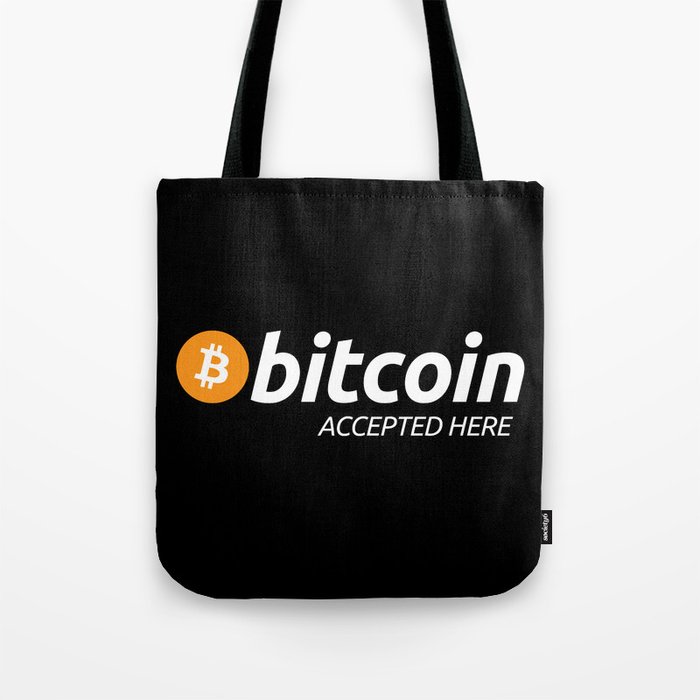 Bitcoin Accepted Tote Bag