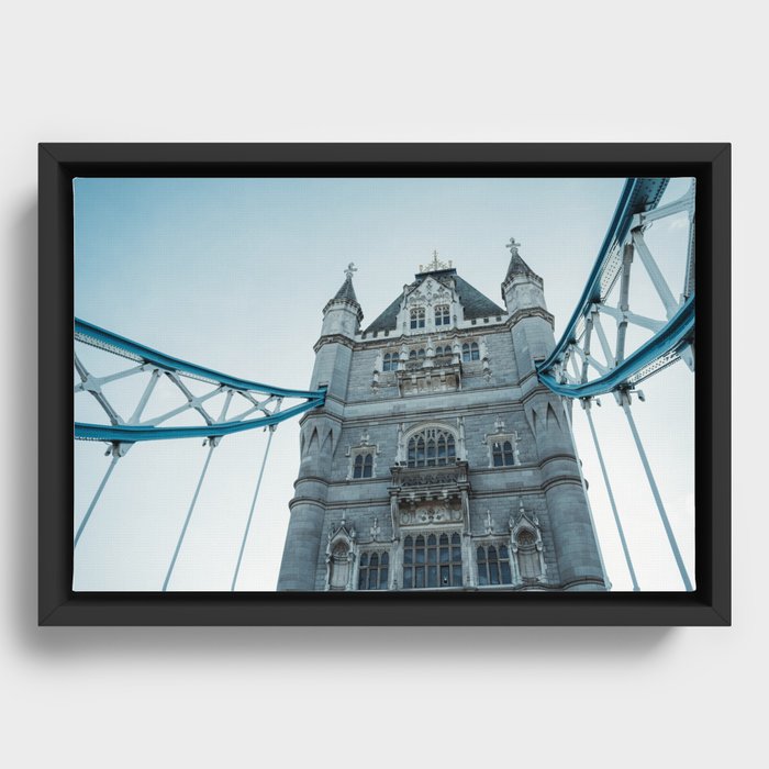 Tower Bridge Framed Canvas
