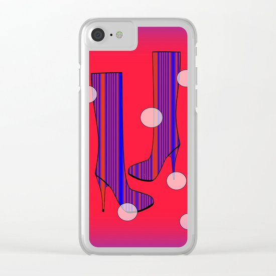 Art Meets Fashion Clear iPhone Case