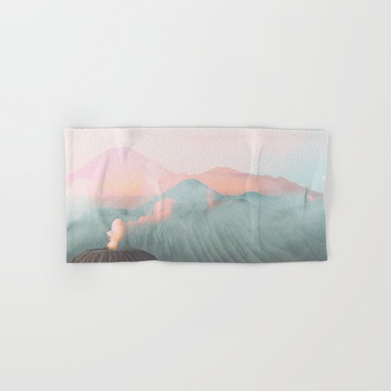 Pastel Volcano Hand & Bath Towel