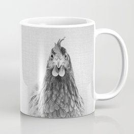 Chicken - Black & White Coffee Mug