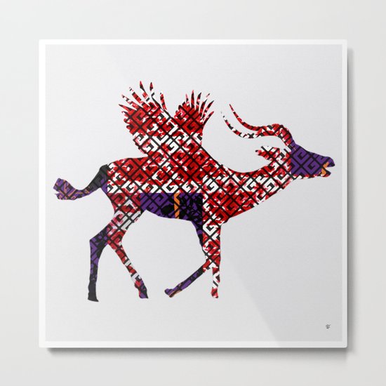 FabCreature · AntiLoFly Metal Print