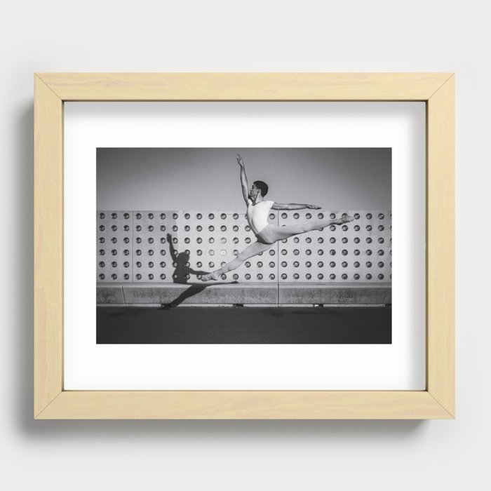 Urban ballet XVII Recessed Framed Print