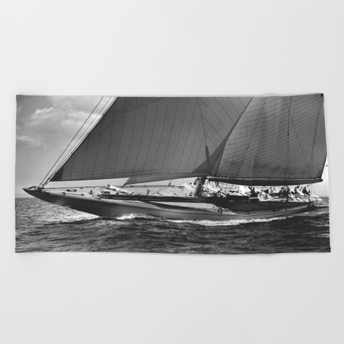 Yachting beach towel, large model