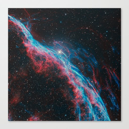 Veil Nebula Canvas Print