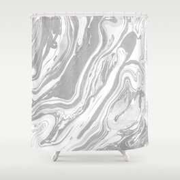 Marble - Grey Wash Shower Curtain