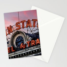 Union Station - Travel by Train Stationery Card