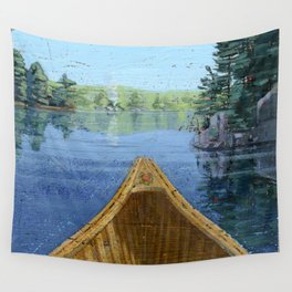 canoe bow Wall Tapestry