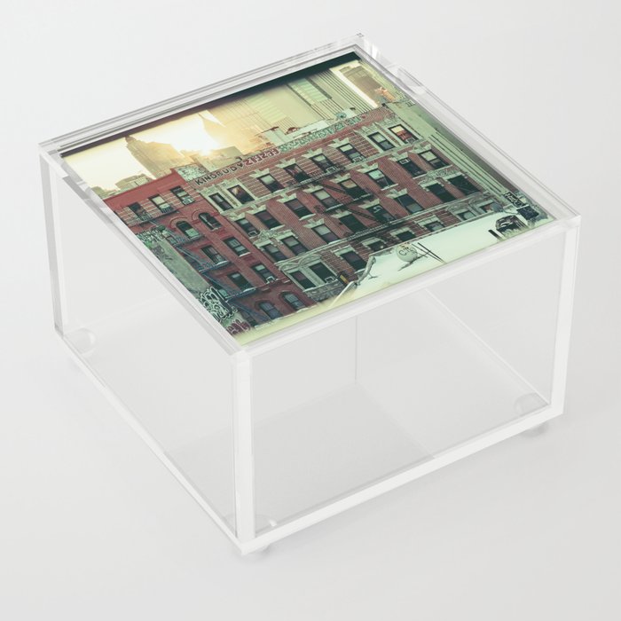NYC Sunset Acrylic Box