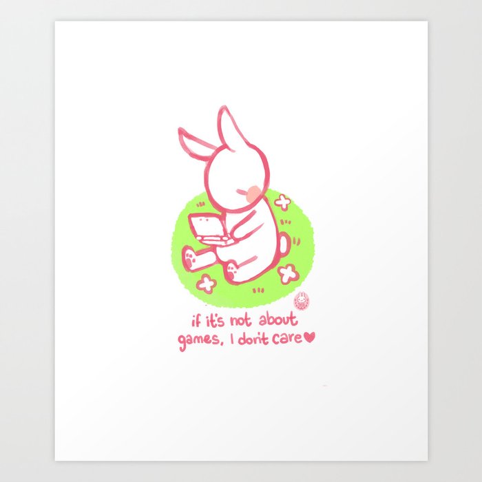 PA-AG bunny Art Print