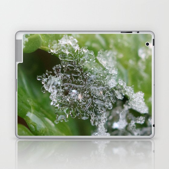 The melting snowflake Laptop & iPad Skin