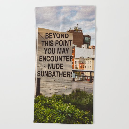 Highline View III Beach Towel
