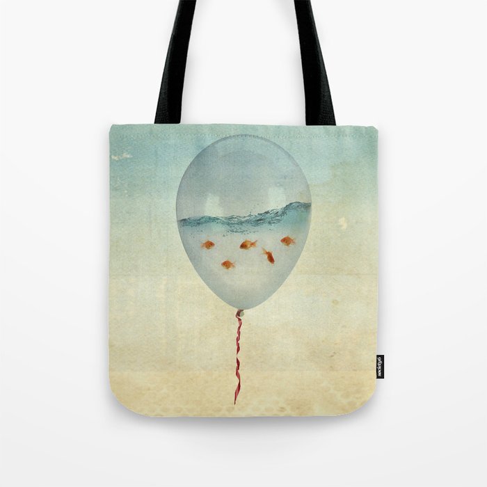 Balloon Fish Tote Bag