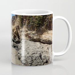 Fort Bragg #2 Coffee Mug | Water, Paradise, Sand, Pacificocean, Outdoors, Sea, Travel, Wanderlust, Mendocino, Cliff 