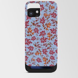 Autumn Leaves Peacefully Falling iPhone Card Case