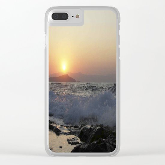 Crete, Greece 5 Clear iPhone Case