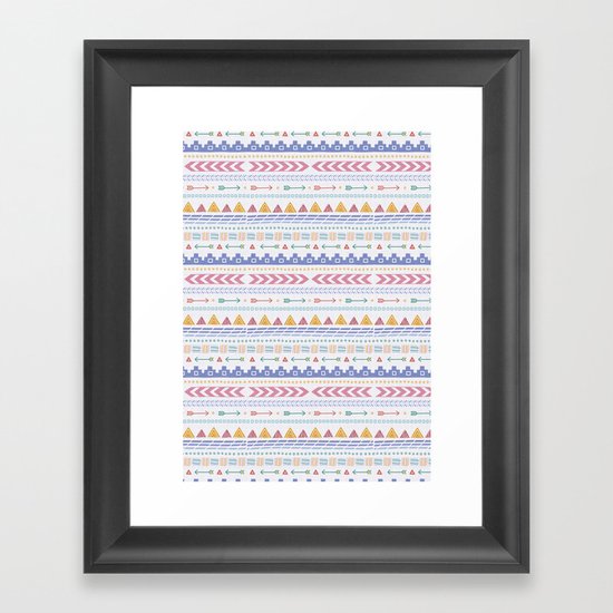 Aztec Framed Art Print