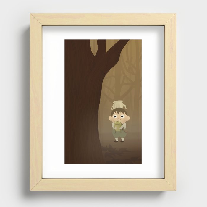 Into the Unknown Recessed Framed Print