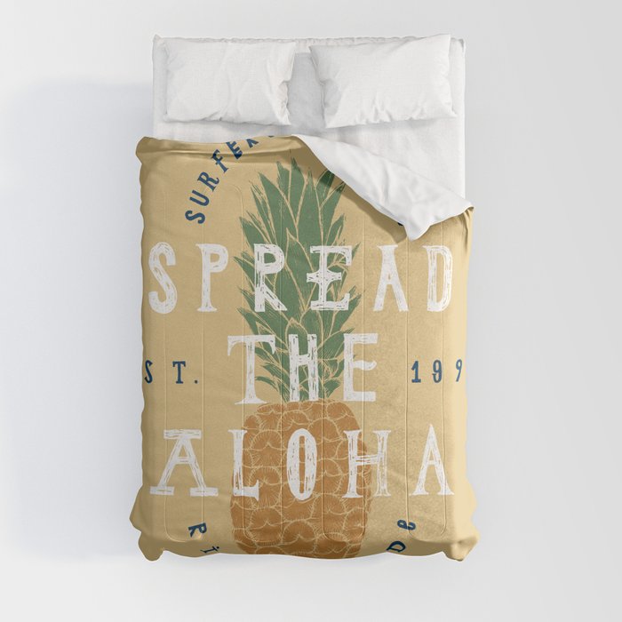 Spread The Aloha Comforter