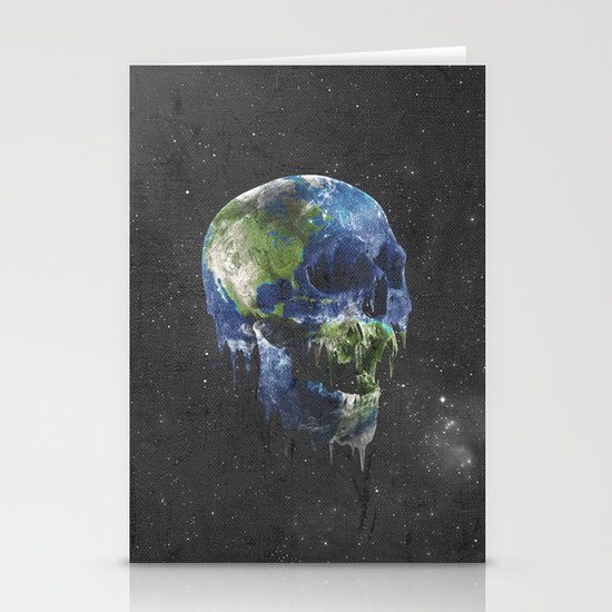 mothers dying Stationery Cards