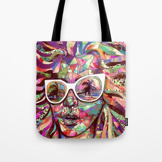 Sun Glasses In a Summer Sun Tote Bag