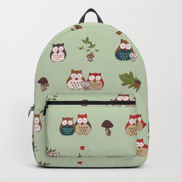 Owl family Backpack
