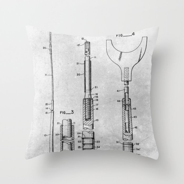 Weighted handle Throw Pillow