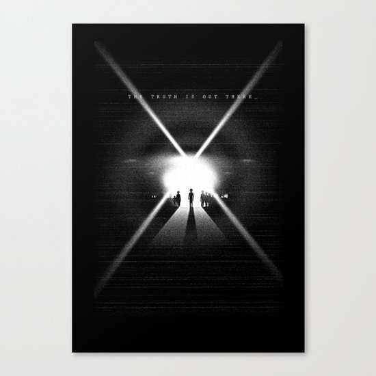 The truth is out there Canvas Print