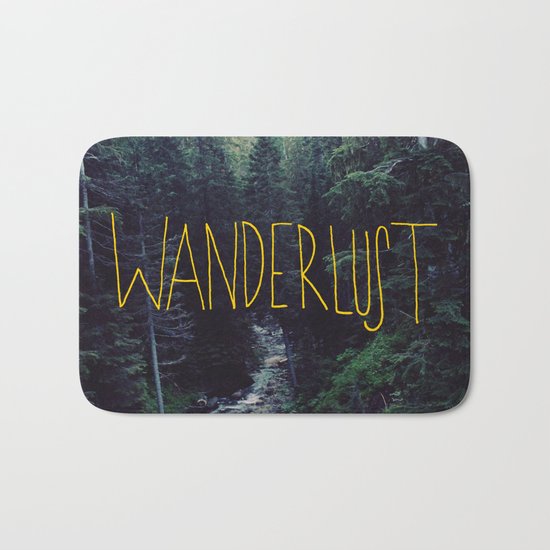 Wanderlust: Rainier Creek Bath Mat