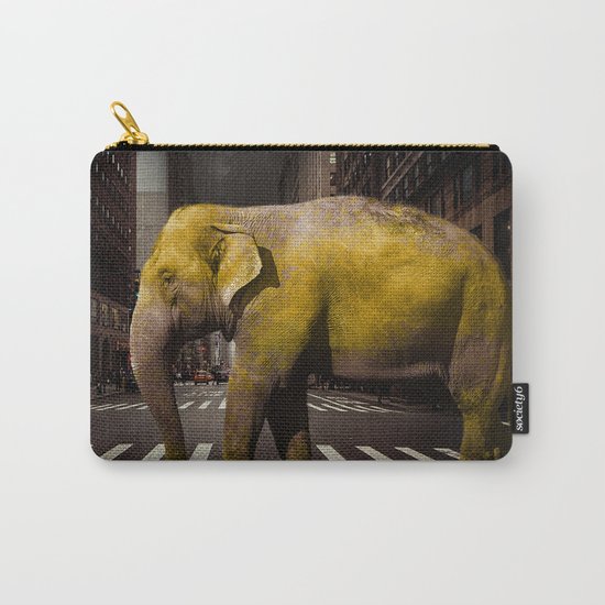 Elephant in New York Carry-All Pouch