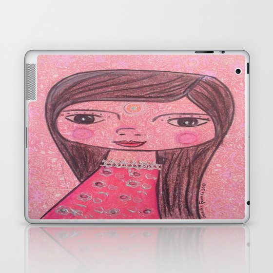 Pink Laptop & iPad Skin