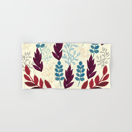 Floral Pattern #5 Hand & Bath Towel