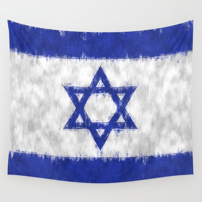 Israel Oil Painting Drawing Wall Tapestry