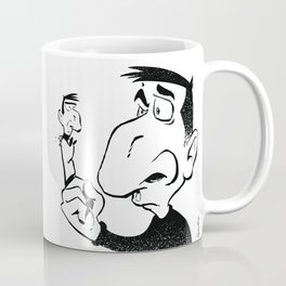 Pick A Winner Coffee Mug | Booger, Funny, Minime, Digital, Nose, Drawing, Cute, Cartoon, Winner, Mini 