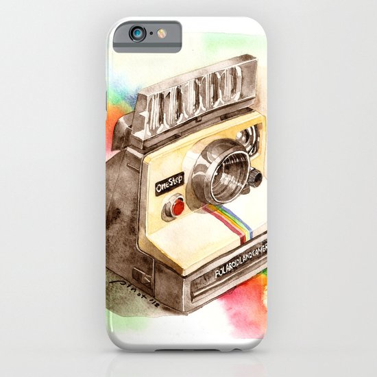 Vintage gadget series: Polaroid SX-70 OneStep camera iPhone & iPod Case