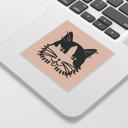 Minmo Cat Icon Sticker