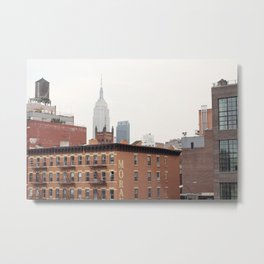 Empire State Building from the High Line Metal Print