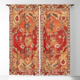 Transylvanian West Anatolian Carpet Print Blackout Curtain
