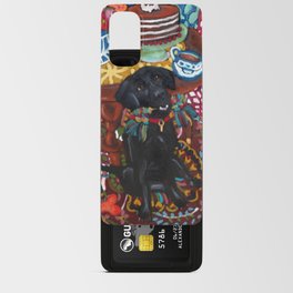 Black Lab named Izzy Android Card Case