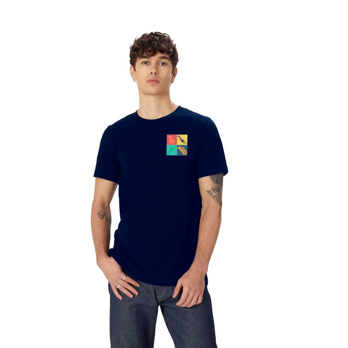 Four squares T-Shirts, Unique Designs