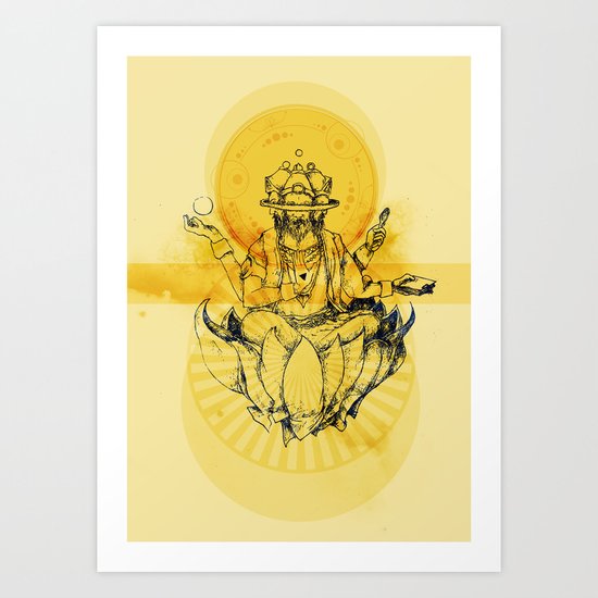 Brahma Art Print