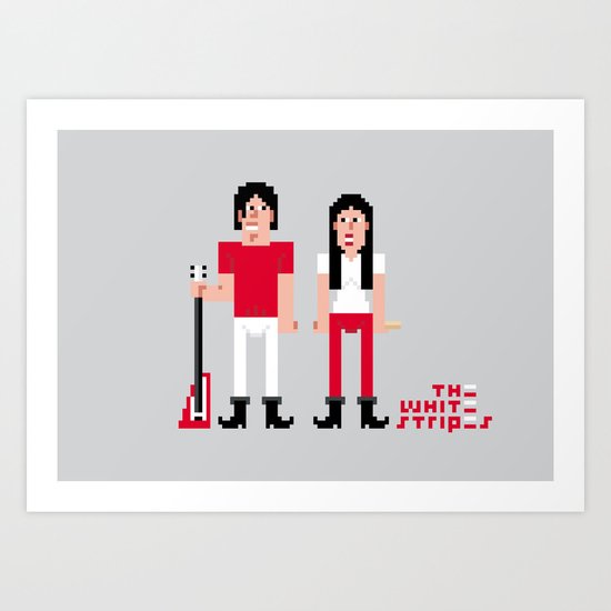 The White Stripes Art Print