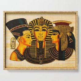 Egyptian Royalty Serving Tray