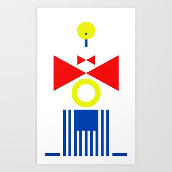clown Art Print