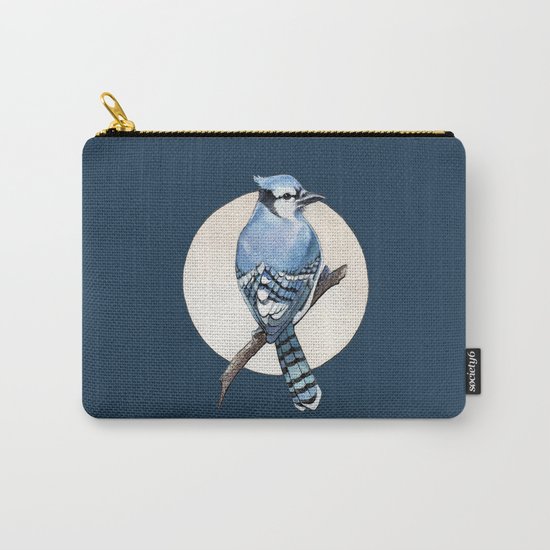 Blue Jay Carry-All Pouch