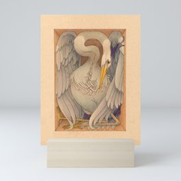 Great Blue Heron Mini Art Print