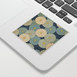 Japanese Flower Garden Sticker