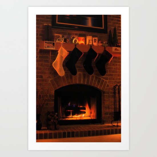 Twas the Night Before... Art Print