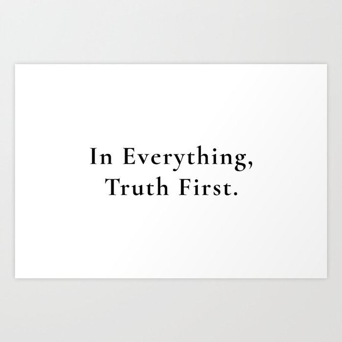 In Everything Art Print
