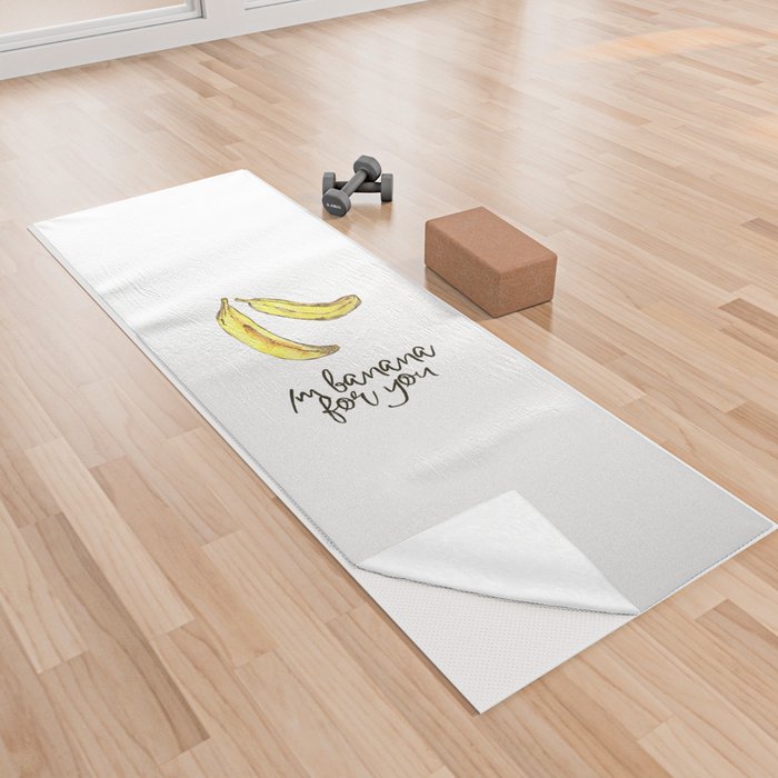 im banana for you Yoga Towel